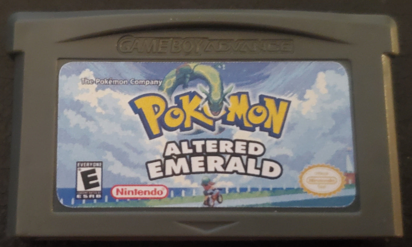 Pokemon Altered Emerald GBA ROM Hack Video Game Boy Advance