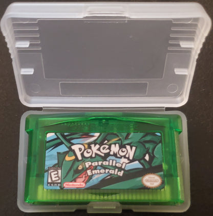 Pokemon Parallel Emerald GBA ROM Hack Video Game Boy Advance