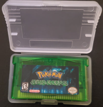 Pokemon Delta Emerald GBA ROM Hack Video Game Boy Advance