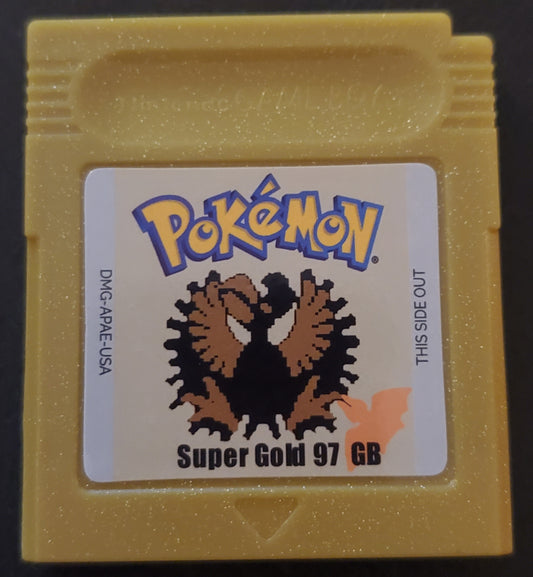 Pokemon Super Gold 97 GBC ROM Hack Video Game Boy Color
