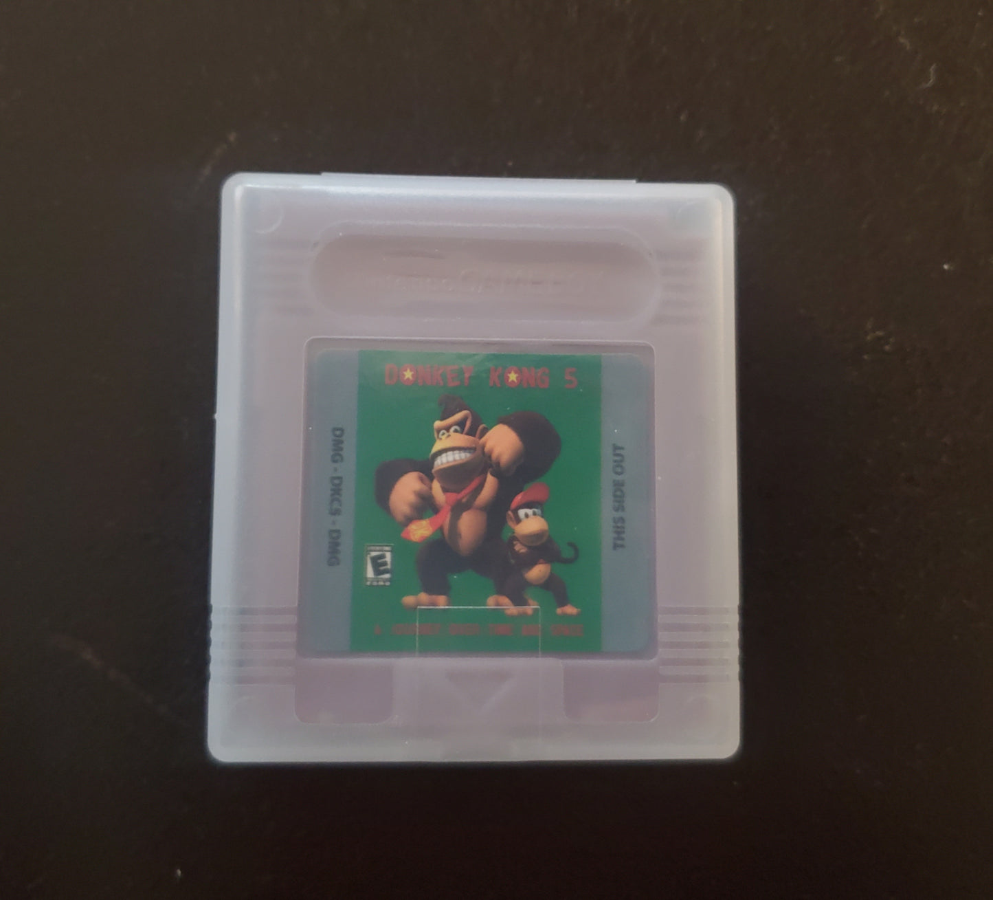 Donkey Kong 5 A Journey Over Time and Space Gameboy Color GBC Video Game Catridge