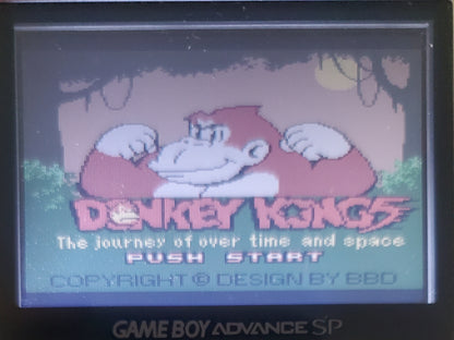 Donkey Kong 5 A Journey Over Time and Space Gameboy Color GBC Video Game Catridge