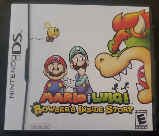 Mario and Luigi Bowser's Inside Story Video Game Nintendo DS 2009