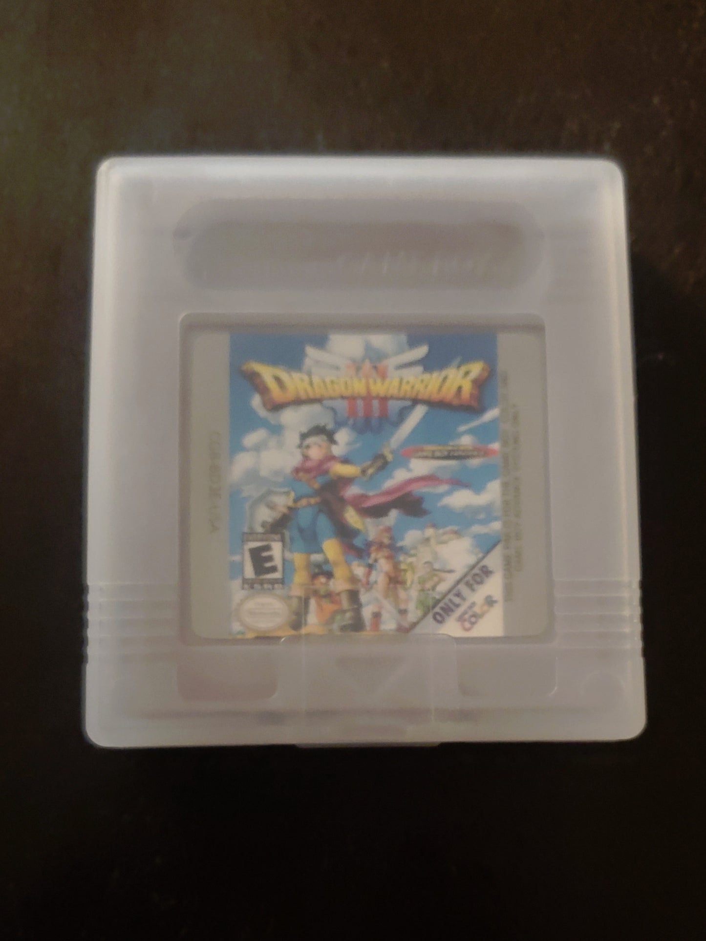 Dragon Warrior 3 Gameboy Color GBC Video Game Catridge 2001