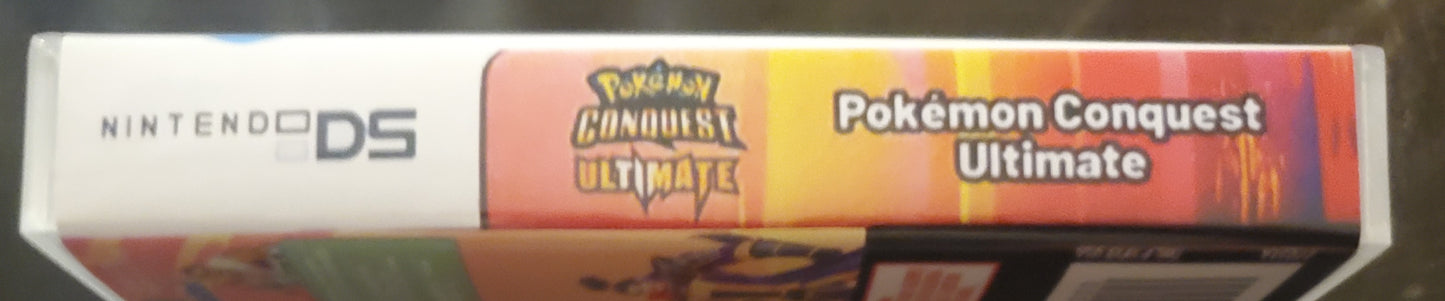 Pokemon Conquest Ultimate Video Game Nintendo DS with Box