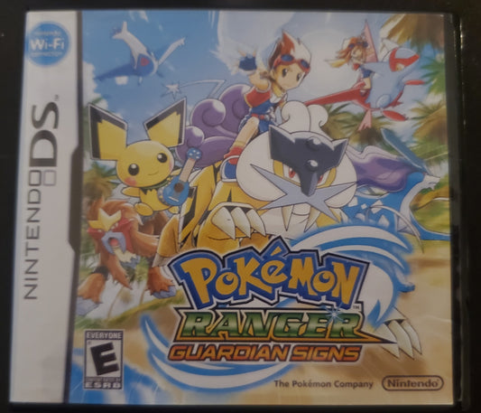 Pokemon Ranger Guardian Signs Video Game Nintendo DS with Box