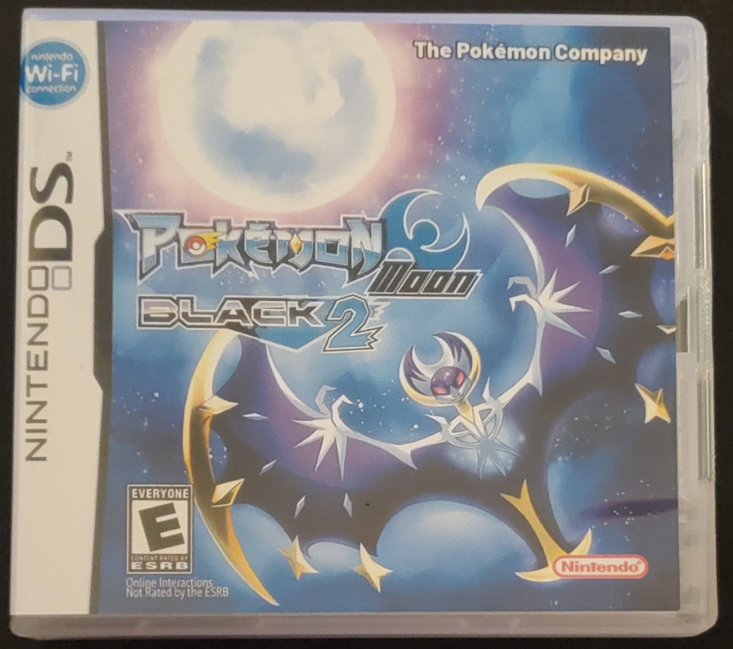 Pokemon Moon Black 2 Video Game Nintendo DS with Box