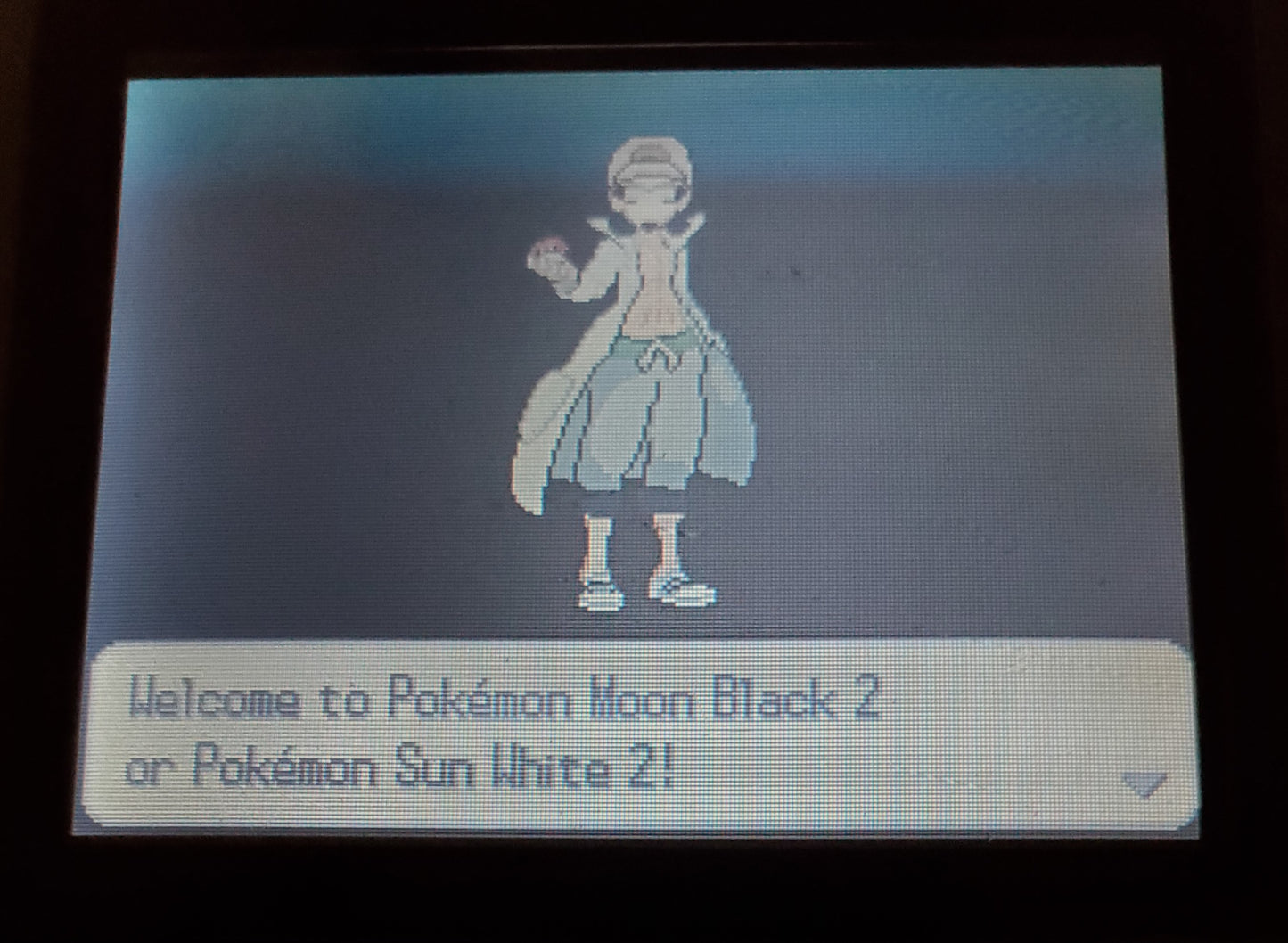 Pokemon Moon Black 2 Video Game Nintendo DS with Box