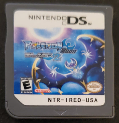 Pokemon Moon Black 2 Video Game Nintendo DS with Box