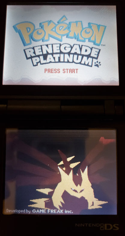Pokemon FollWing Renegade Platinum Video Game Nintendo DS with Box