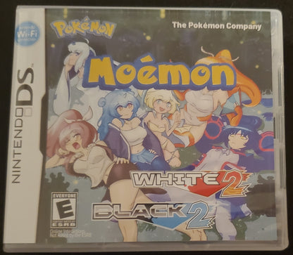 Pokemon Moemon Black and White 2 Video Game Nintendo DS with Box