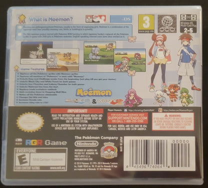 Pokemon Moemon Black and White 2 Video Game Nintendo DS with Box