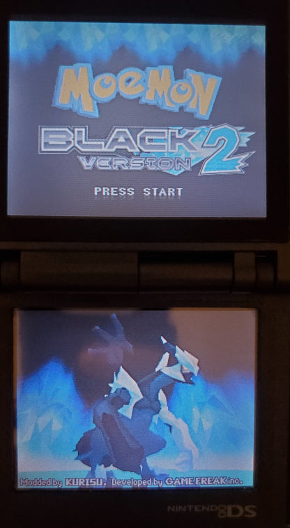 Pokemon Moemon Black and White 2 Video Game Nintendo DS with Box