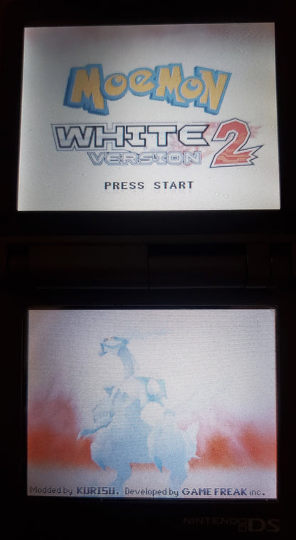 Pokemon Moemon Black and White 2 Video Game Nintendo DS with Box