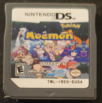 Pokemon Moemon Black and White 2 Video Game Nintendo DS with Box