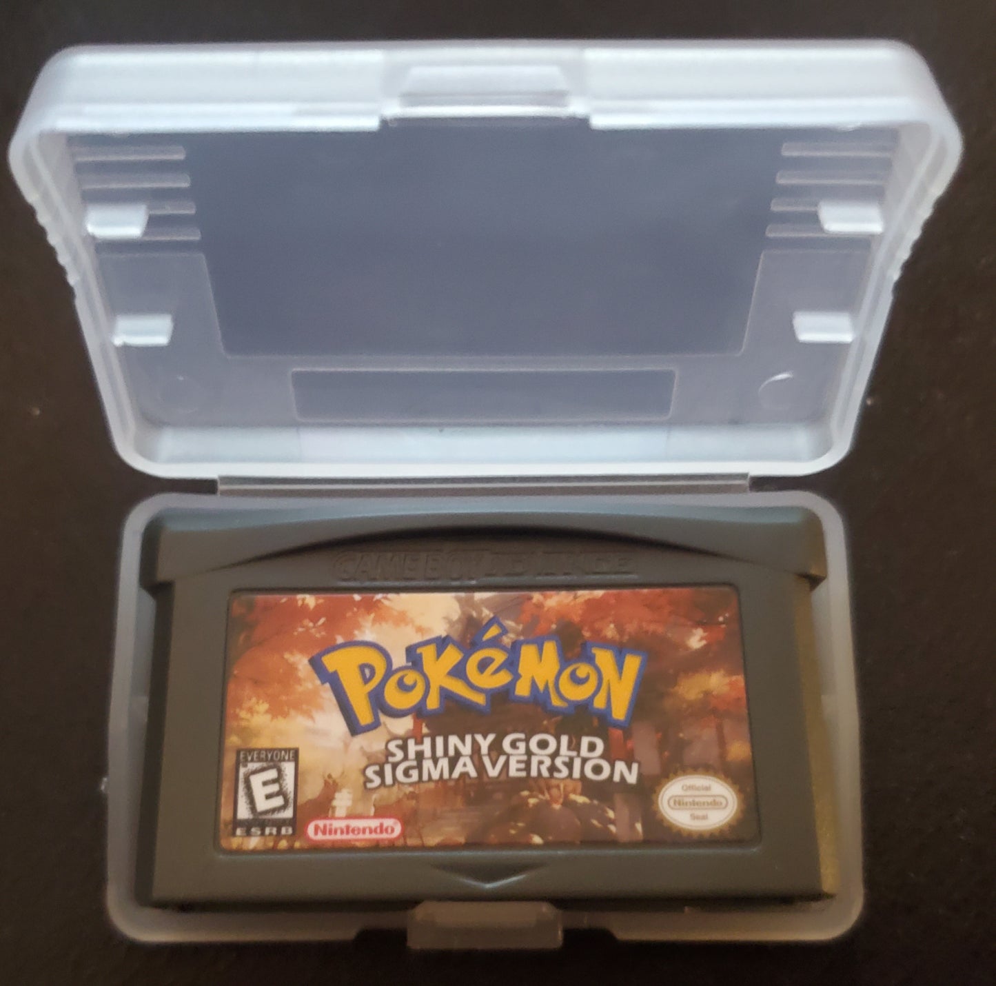 Pokemon ShinyGold Sigma GBA Video Game ROM Game Boy Advance