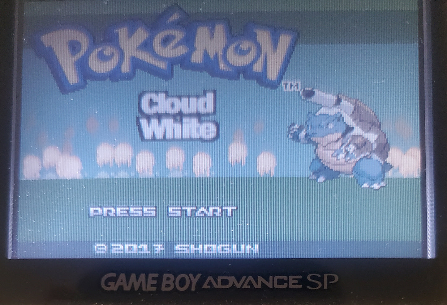 Pokemon Cloud White 3 GBA ROM Hack Video Game Boy Advance