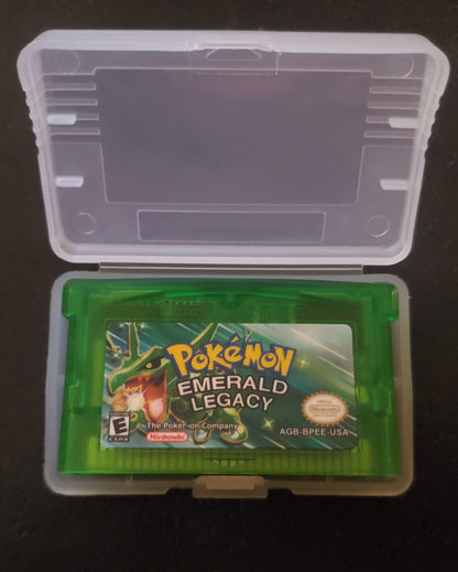 Pokemon Emerald Legacy GBA Pokemon ROM Hack Video Game Boy Advance