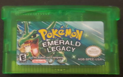 Pokemon Emerald Legacy GBA Pokemon ROM Hack Video Game Boy Advance