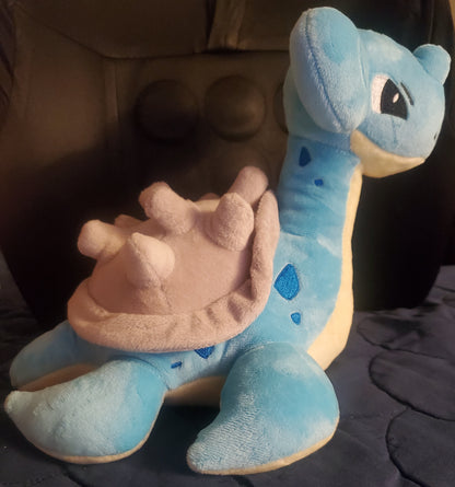 Pokemon Lapras Plush Soft Stuffed Doll Toys Cute Kids Toy 10 Inch