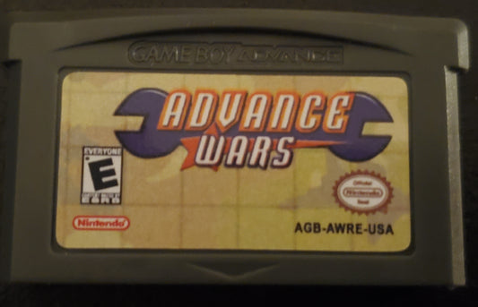 Advance Wars 1 GBA Video Game Cartridge Nintendo Game Boy Advance