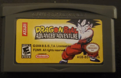 Dragonball Advanced Adventure GBA Video Game Game Boy Advance 2004 DBZ