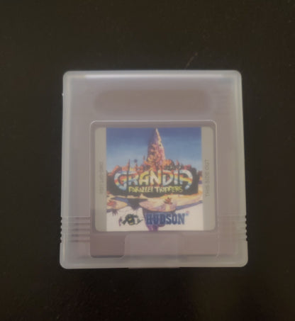 Grandia Parallel Trippers GBC Video Game Catridge Gameboy Color