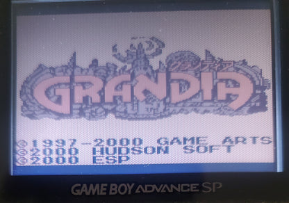 Grandia Parallel Trippers GBC Video Game Catridge Gameboy Color