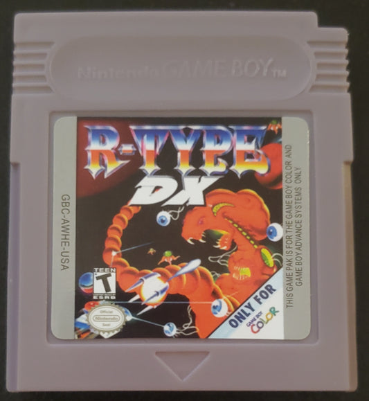 R-Type DX GBC Video Game Catridge Gameboy Color 1999