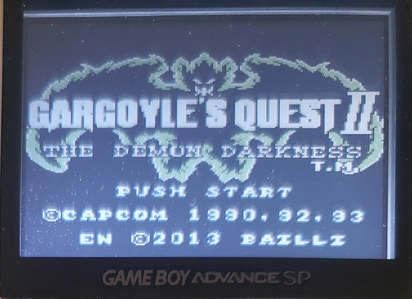 Gargoyle's Quest 2 GB Video Game Catridge Gameboy 1993