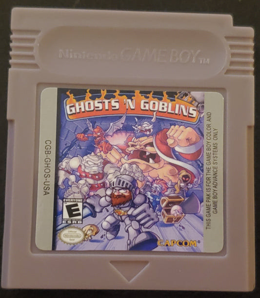 Ghosts N Goblins GBC Video Game Catridge Gameboy Color 2000