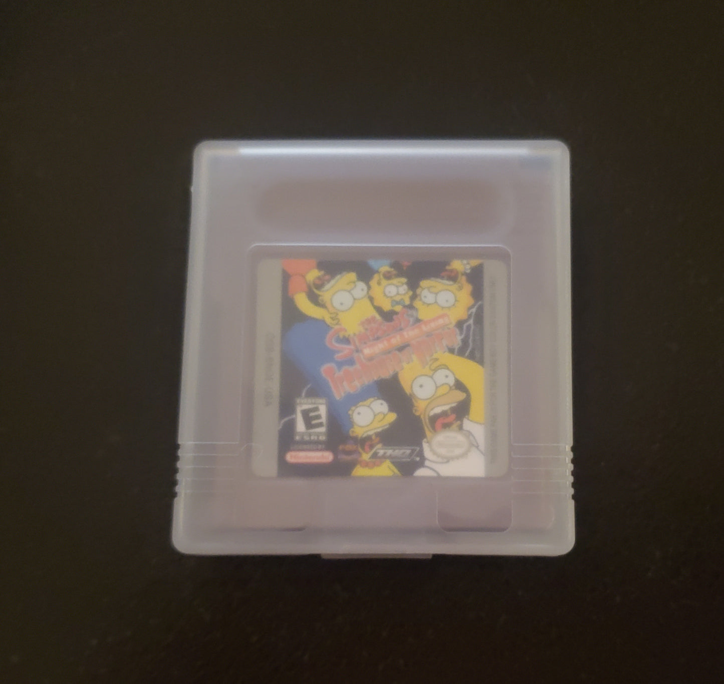 The Simpsons Treehouse of Horror GBC Video Game Catridge Gameboy Color