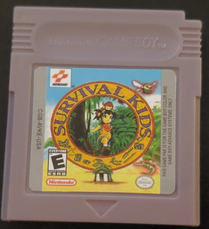 Survival Kids 1 GBC Video Game Catridge Gameboy Color 1999