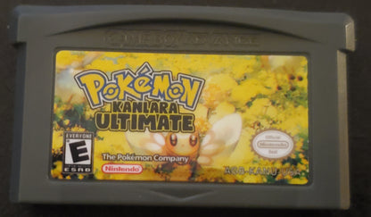 Pokemon ROM Hacks GBA Video Game Cartridges Custom Gameboy Advance