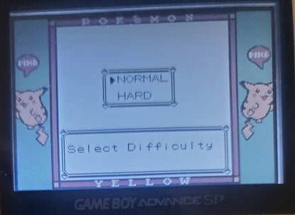 Pokemon Yellow Legacy GBA ROM Hack Video Game Boy Advance