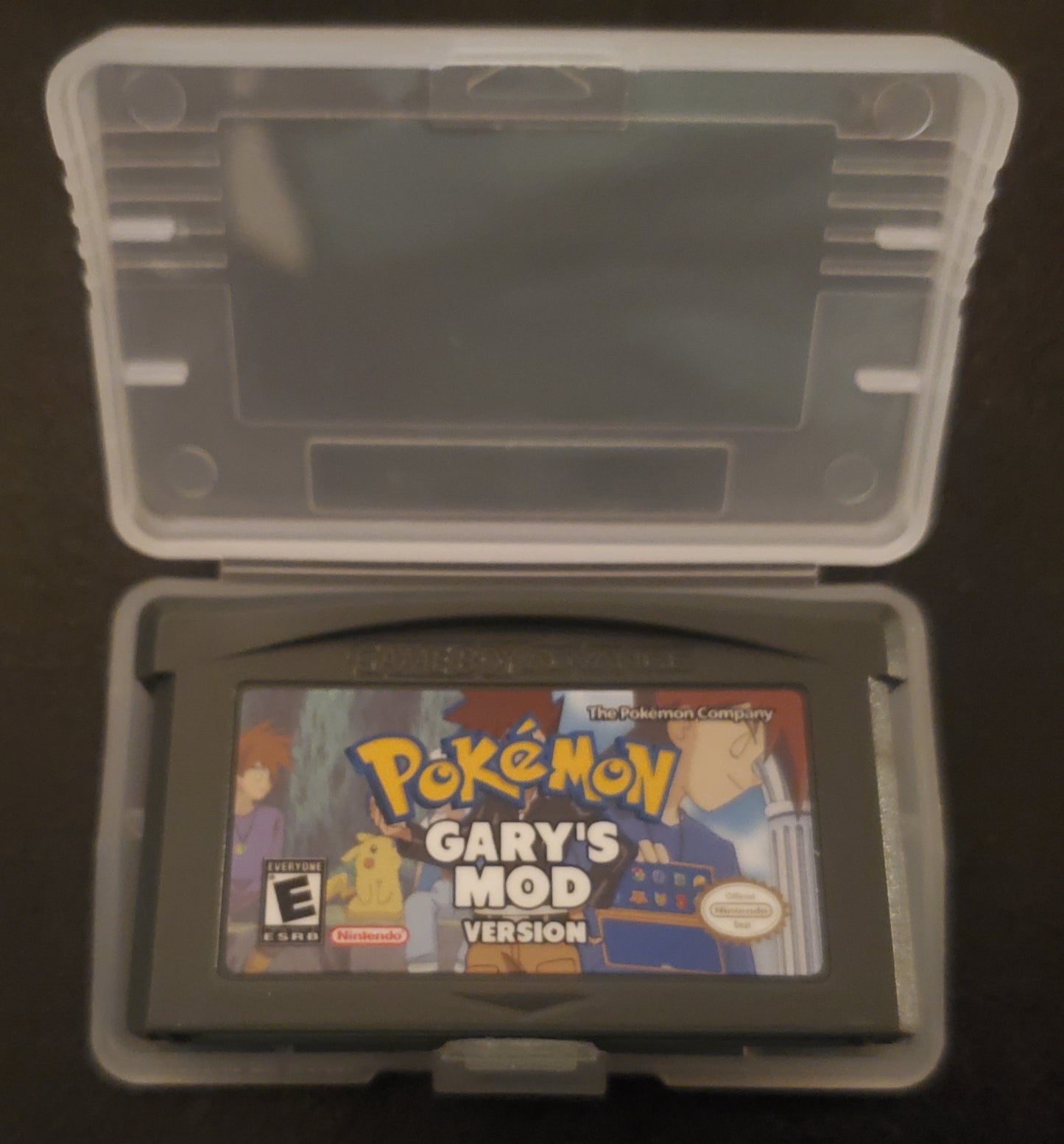 Pokemon Gary's Mod GBA ROM Hack Video Game Boy Advance