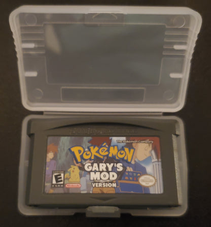 Pokemon Gary's Mod GBA ROM Hack Video Game Boy Advance
