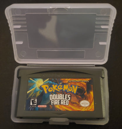 Pokemon Doubles FireRed GBA ROM Hack Video Game Boy Advance