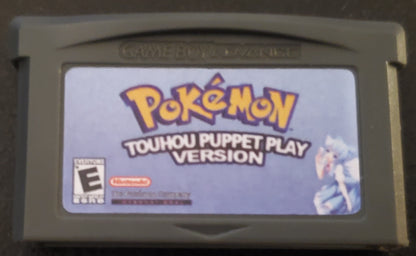 Pokemon Touhou Puppet Play GBA ROM Hack Video Game Boy Advance