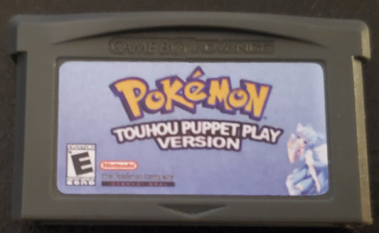 Pokemon Touhou Puppet Play GBA ROM Hack Video Game Boy Advance
