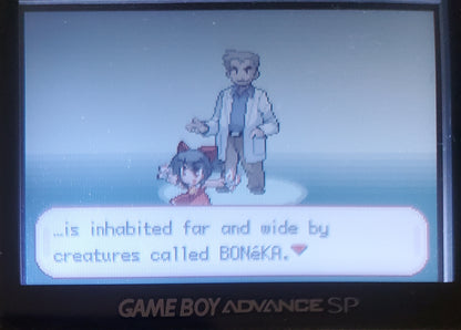 Pokemon Touhou Puppet Play GBA ROM Hack Video Game Boy Advance