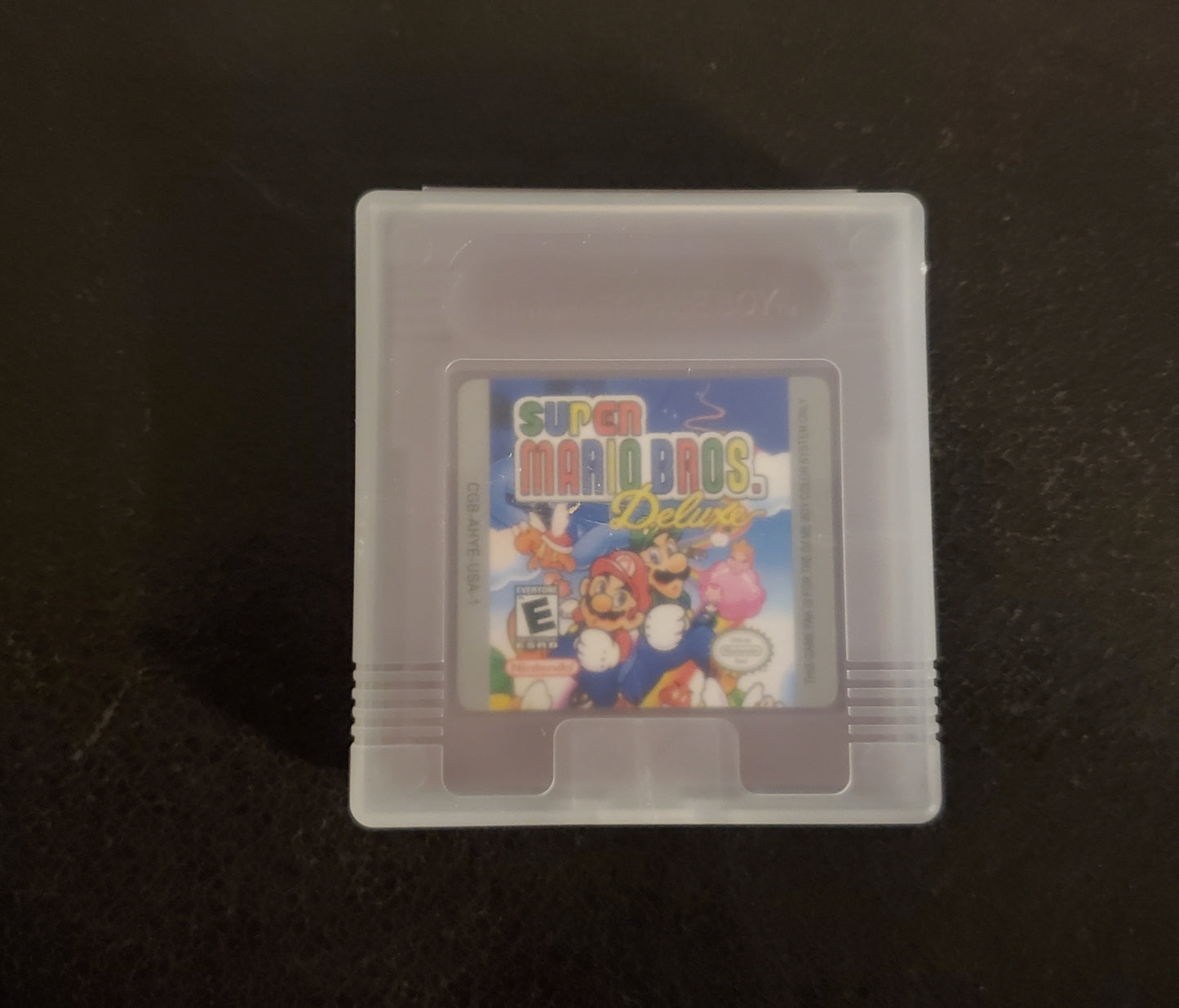 Super Mario Bros Deluxe GBC Video Game Catridge Gameboy Color