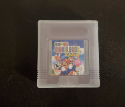 Super Mario Bros Deluxe GBC Video Game Catridge Gameboy Color