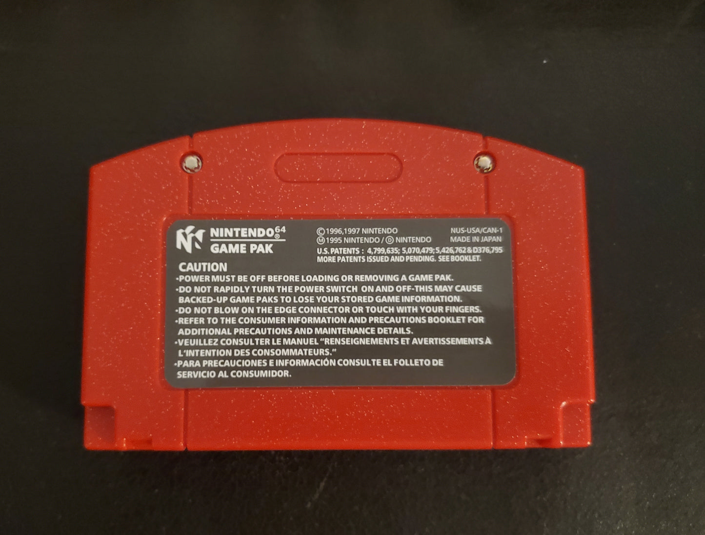 Super Smash Bros Remix N64 Nintendo 64 Video Game Cartridge