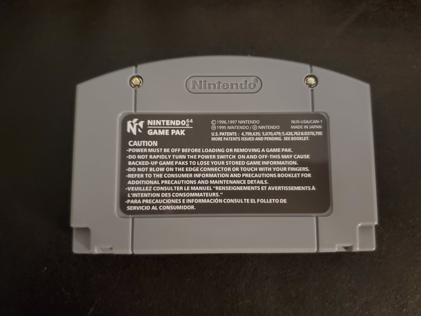 Cruis'n World N64 Nintendo 64 Video Game Cartridge 1998