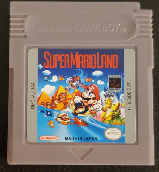 Super Mario Land GB Video Game Catridge Gameboy 1989