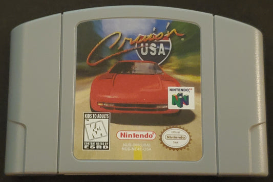 Cruis'n USA N64 Nintendo 64 Video Game Cartridge 1996