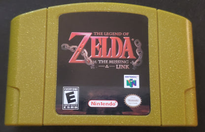 Legend of Zelda The Missing Link N64 Nintendo 64 Video Game Cartridge