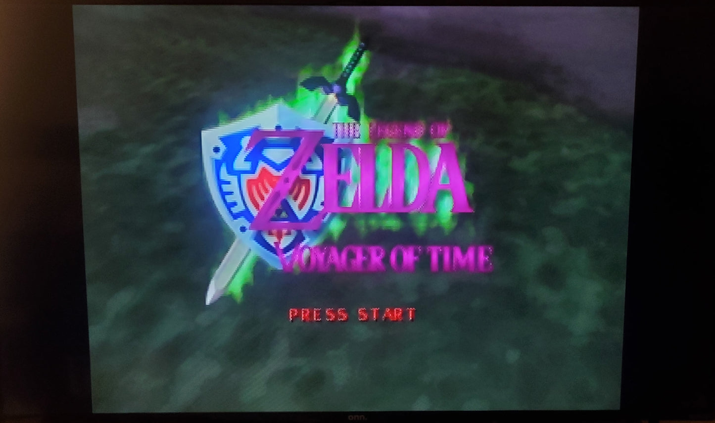 Legend of Zelda Voyager of Time N64 Nintendo 64 Video Game Cartridge