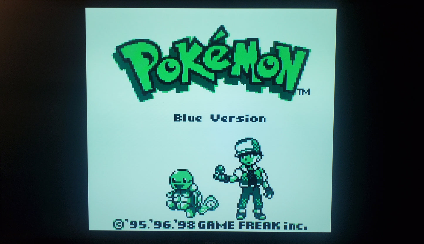 Pokemon Blue N64 Nintendo 64 Video Game Cartridge ROM Hack